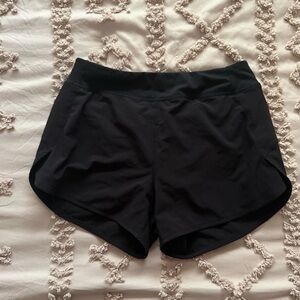 Athleta girl black shorts L/12